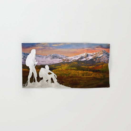 Autumn Hike Hand & Bath Towel
