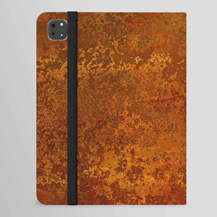 Vintage Copper Rust, Minimalist Art iPad Folio Case