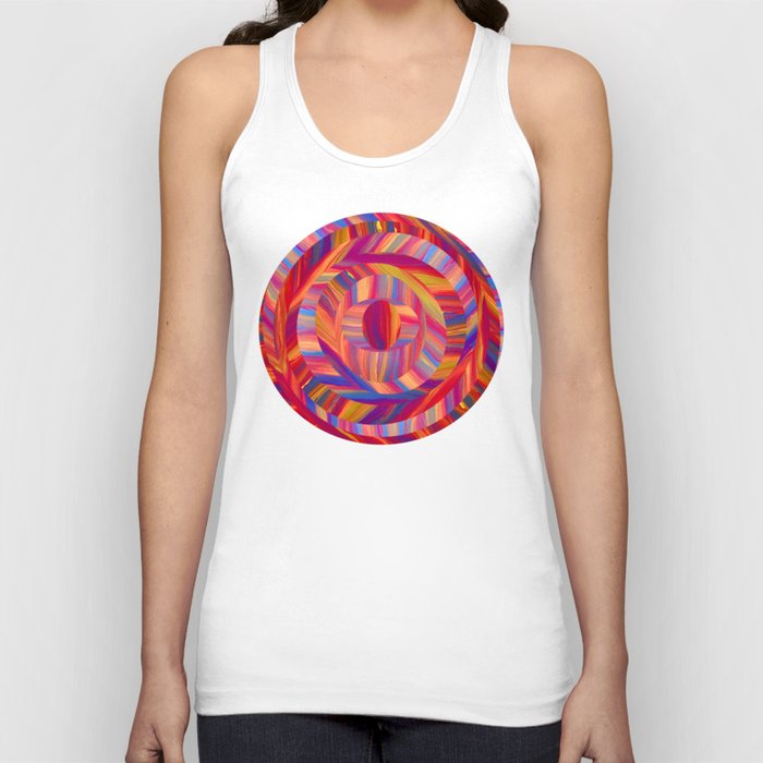 Colorful World Red Tank Top