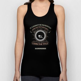 Hairdresser Unisex Tank Top