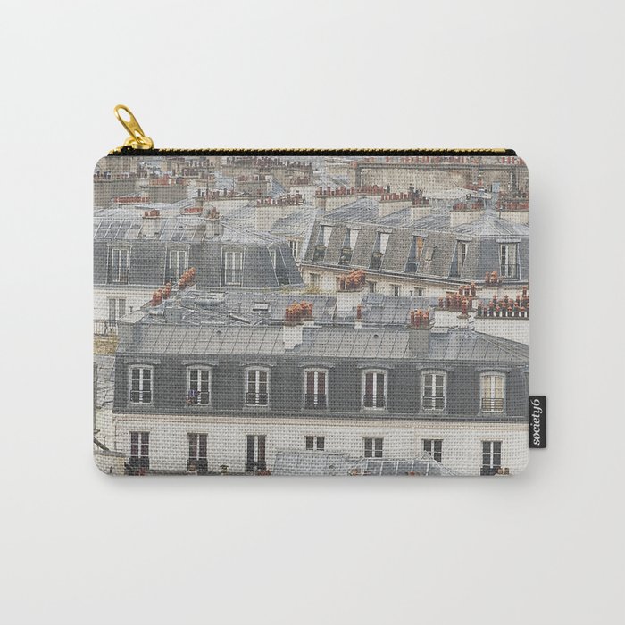 Paris Rooftops Carry-All Pouch