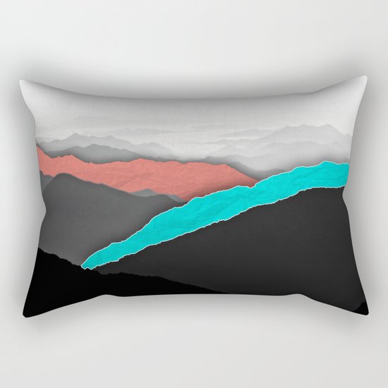 Mountain Highlights Rectangular Pillow