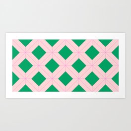 Geometric Pattern 7 Art Print