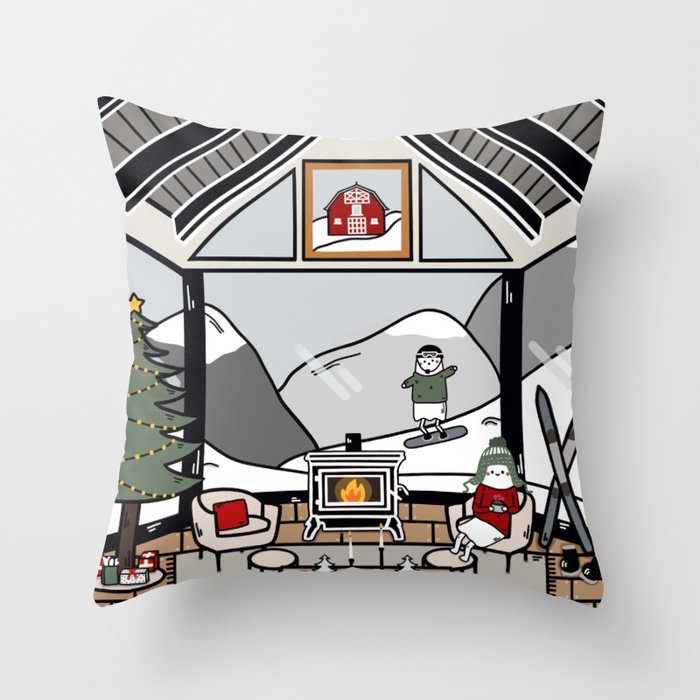 Ski lodge pillows on sale