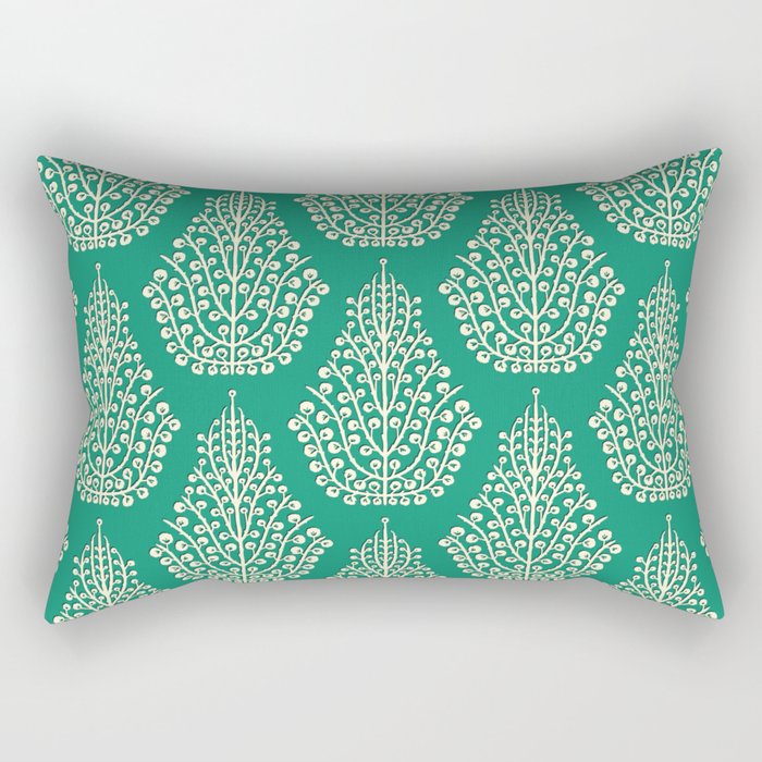 SPIRIT jade cream Rectangular Pillow