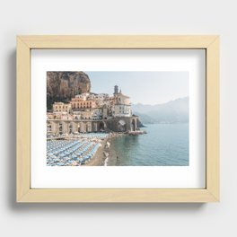 Italian Summer in Atrani Recessed Framed Print