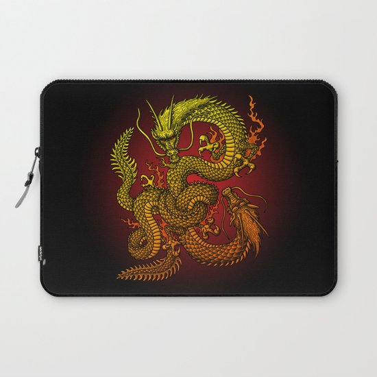 Twin dragons Laptop Sleeve