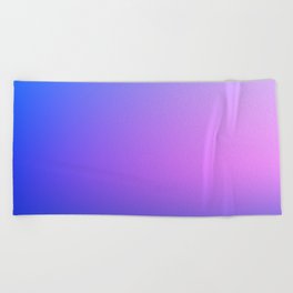 1 Blue Gradient Background 220715 Minimalist Art Valourine Digital Design Beach Towel