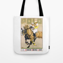 1923 Polo By The North Shore Line Transit Poster Tote Bag