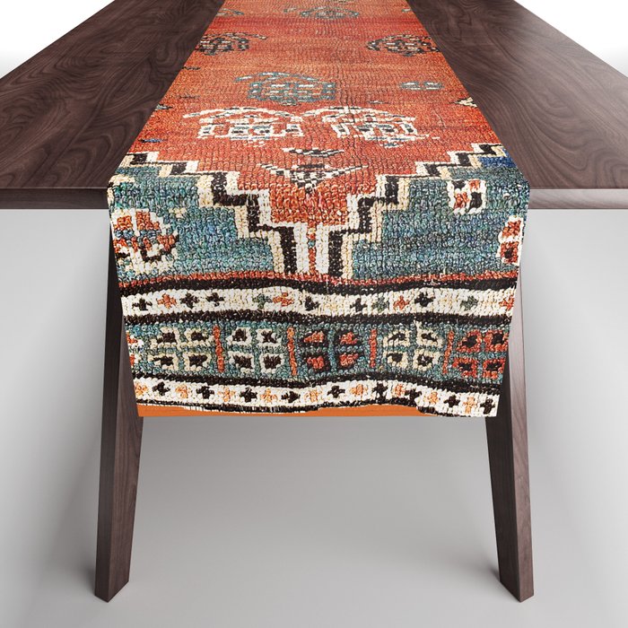 Bakhshaish Azerbaijan Northwest Persian Carpet Print Table Runner