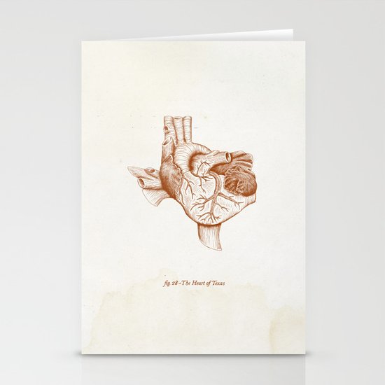 The Heart of Texas (UT) Stationery Cards