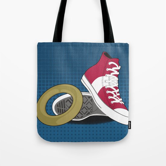 Sonic Converse - Blue Tote Bag