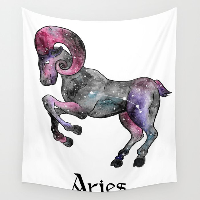 Zodiac - Aries Wall Tapestry