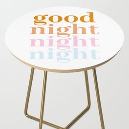good night night 1 Side Table
