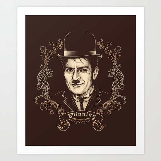 Sir Charlie Art Print