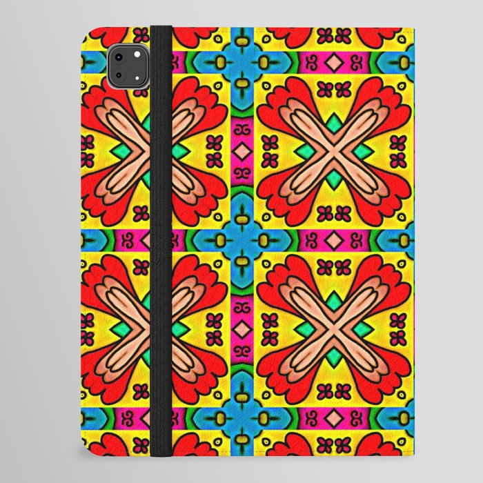 Mexican Tile 1 iPad Folio Case