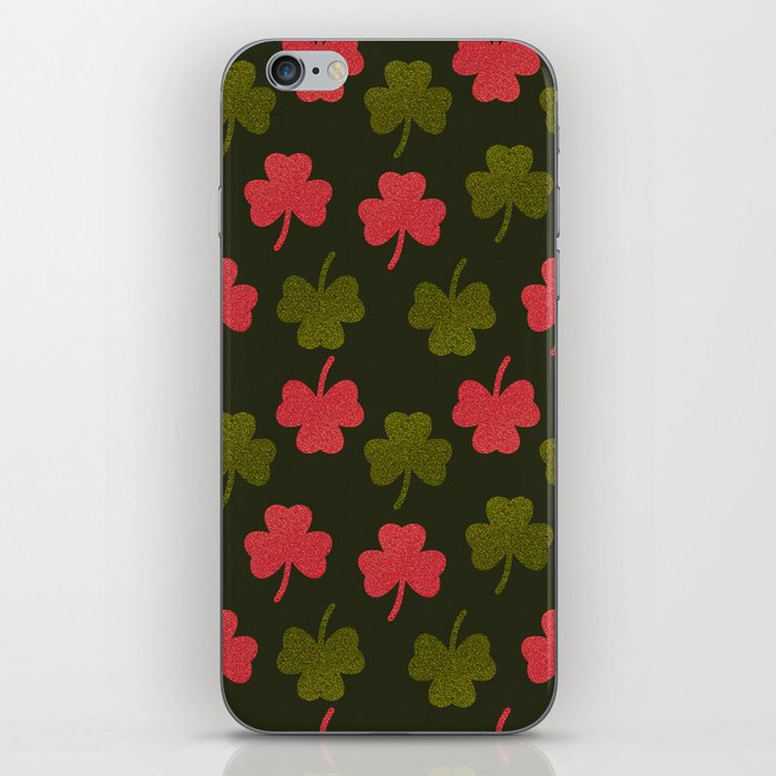 Shamrock Pattern iPhone Skin