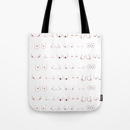 Yup, they are boobs. Tote Bag