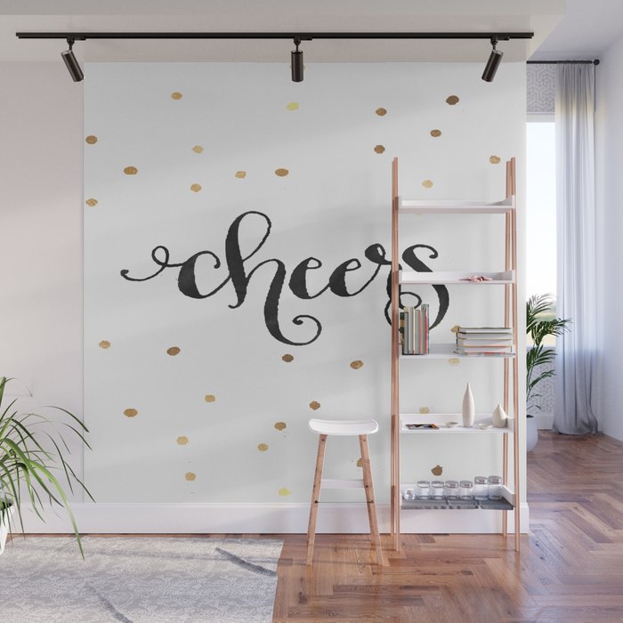Download Cheers Svg New Years Svg Design Monogram Svg Files Silhouette Files Cricut Files Wall Mural By Typostore Society6