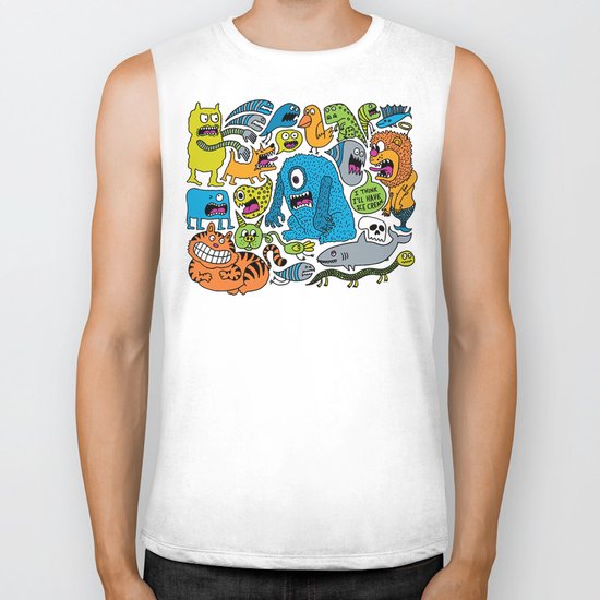 Ice Cream Biker Tank