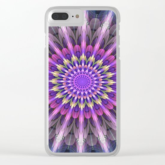 Flowering like sunbeams Clear iPhone Case