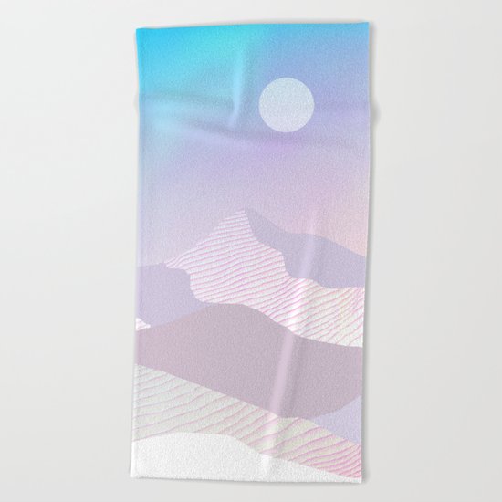 Dune Moon Beach Towel