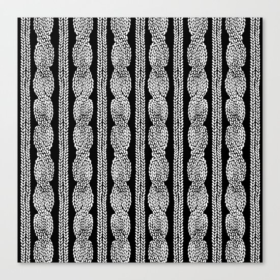 Cable Row B Canvas Print