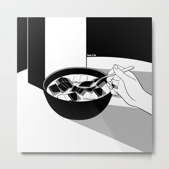 Breakfast for the Soul Metal Print