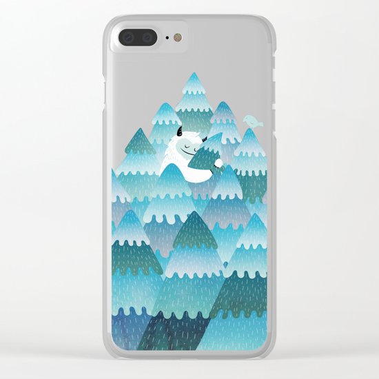 Tree Hugger Clear iPhone Case