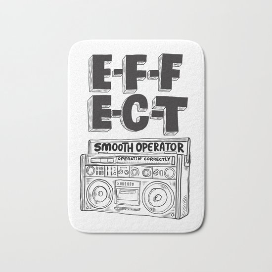 Smooth operator Bath Mat