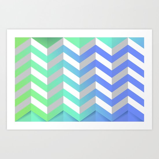 background pattern Art Print