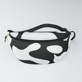 Black and white pattern Fanny Pack