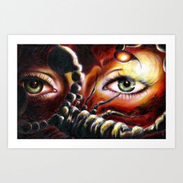 12 sign series - Scorpio Art Print