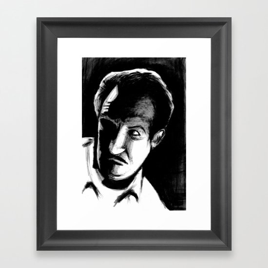 Vincent Price Framed Art Print