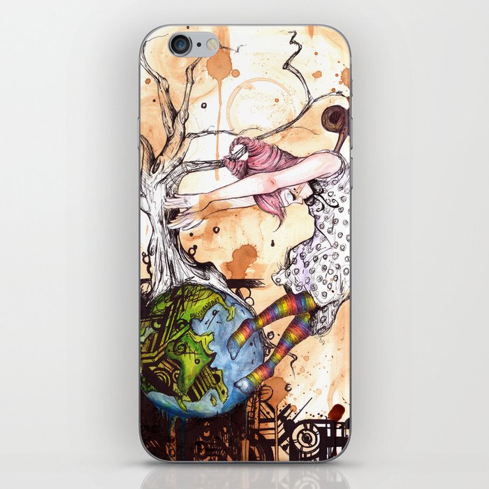 No longer in your World iPhone Skin