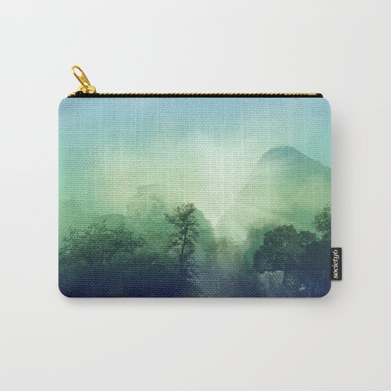 tropical green forest Carry-All Pouch