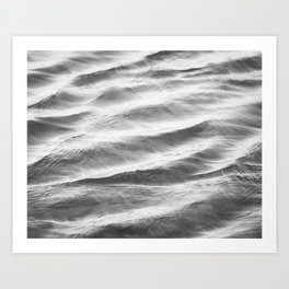 Black and White Water Ripple Photography, Grey Ocean Ripples, Gray Neutral Sea Waves, Seascape Wave Art Print | Photo, Grey, Wave, Seascape, Black And White, Beach, Coastal, Seaside, Ripples, Ripple 