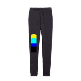 Modern Abstract Conversation Piece Colorful 1 Kids Joggers
