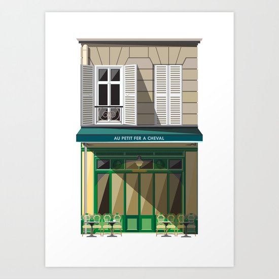 Evening in Paris Art Print