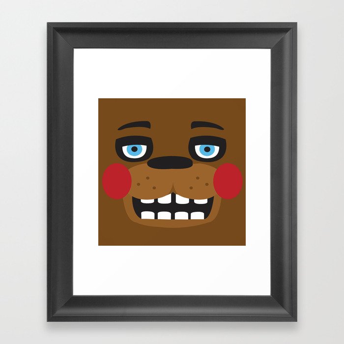 Freddy, FNAF Framed Art Print