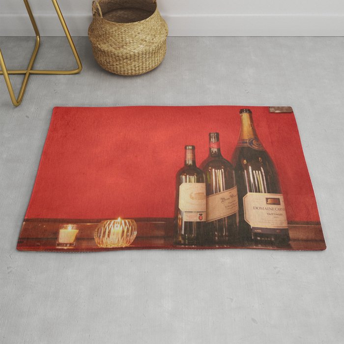 Wine on the Wall Rug
