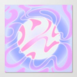Calming Energy (Cool Colors Version) Canvas Print