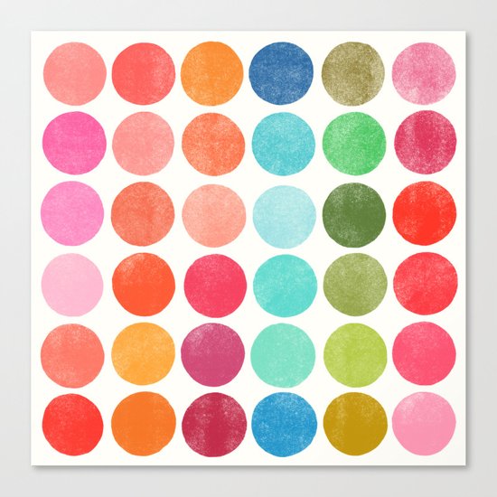 colorplay 5 Canvas Print