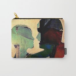 New painting Carry-All Pouch | Abstractart, Abstractfigureart, Couplekissing, Paintingcouple, Painting 