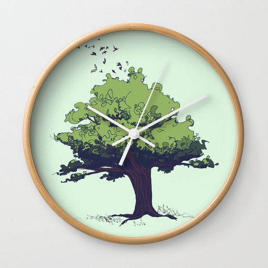 Arbor Vitae - Tree of Life Wall Clock