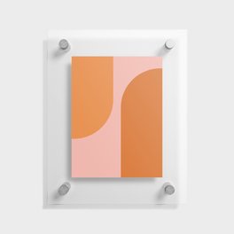 Modern Minimal Arch Abstract LXX Floating Acrylic Print