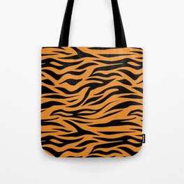 Orange Tiger Tote Bag