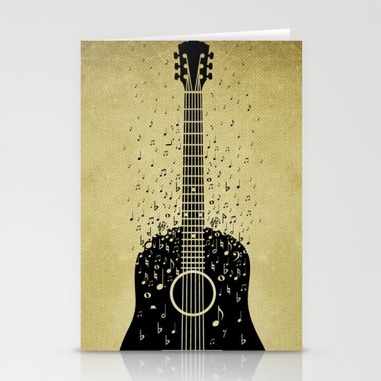 Musical ascension Stationery Cards