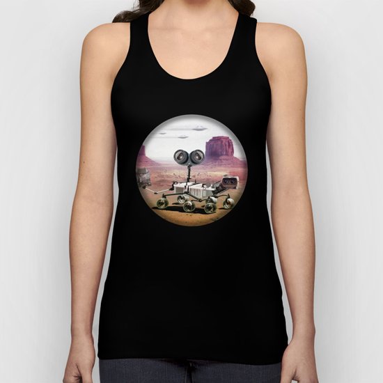 Behind you Unisex Tank Top