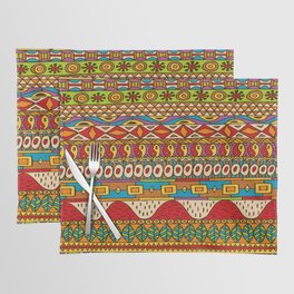 African Tribal Bohemian Ethnic Print Placemat